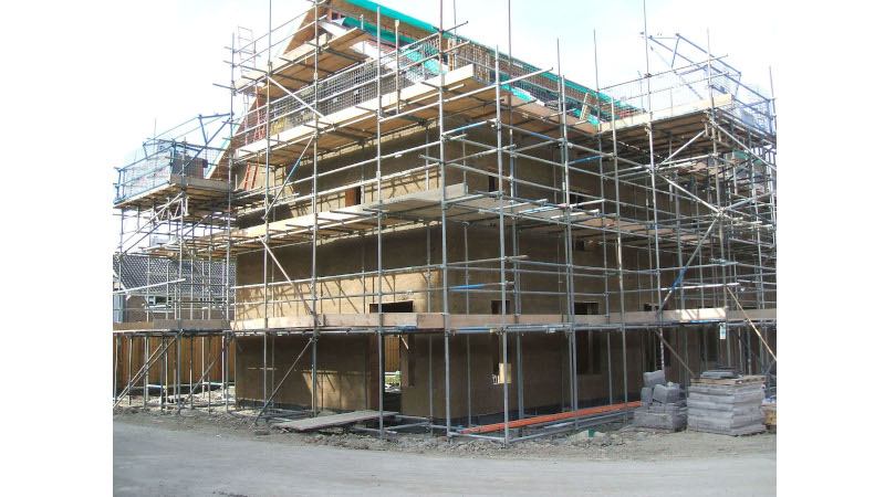 Construction of the Swindon Homes project